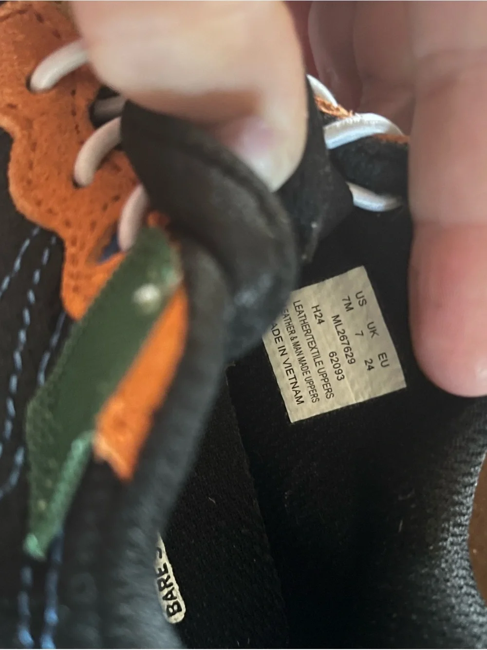 Kids Merrell Suede & Mesh sneaker toddler size 7